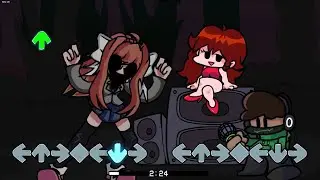 Monika YOU CANT RUN but 7 Keys (Sonic.EXE Cover)
