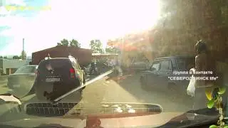 Северодвинск. С автоматом у ночного клуба 
