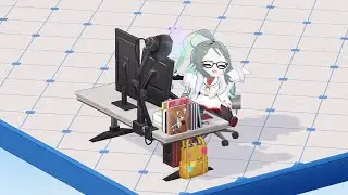 [Blue Archive] ~Meru~ Cafe Furniture Interaction