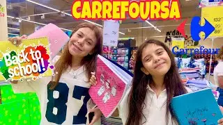 Okul Alışverişi Carrefoursa Okula Dönüş 2024 Kırtasiye, Back To School
