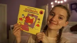 [ASMR] Bedtime Story: Clifford's First Valentine's Day!