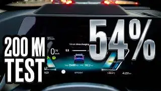 BMW IX1. Поездка на 200км: цель оставить 50+% батареи, получится ли?