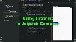 How to use Intrinsic in Jetpack Compose