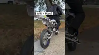 How to blow up a dirt bike 