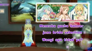 Gacha banner June bride selection -Sword art online-