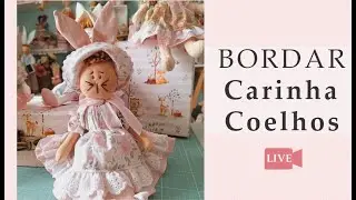 Como bordar carinha de coelho - Coelha Sofia - Ateliê na TV