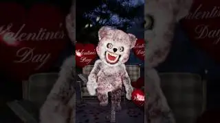 Valentine's Day Nightmare.🧸  #Creepy #valentinesday #animation