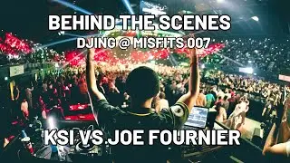 (BTS) DJING @MISFITS  007 | KSI VS JOE FOURNIER | DJ FRICKTION @ WEMBLEY OVO ARENA