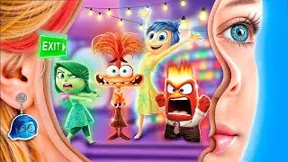 Головоломка 2! Мы построили секретный домик! Радость vs Тревожность!