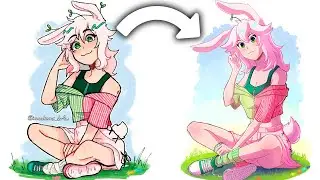 REDIBUJANDO DIBUJOS DE SUSCRIPTORES 3 (PARTE 3) - SPEEDPAINT