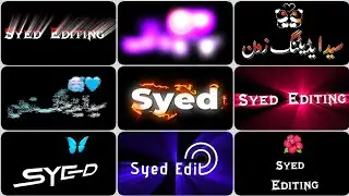 👉 Top 10 Unique Alight Motion Text Animation Effects 🔥 | Free Presets