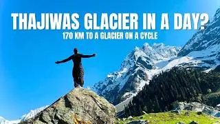 Can We Cycle to Thajiwas Glacier and Back in One Day? Kashmir Adventure Vlog