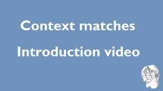Context matches in six CAT tools - introduction video