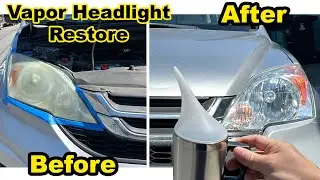 This is the best way to restore your oxidized headlights | Amazon finds review