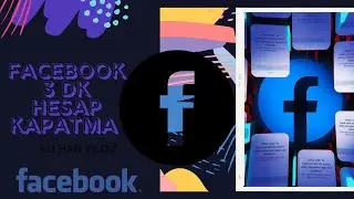 Facebook 5 Dk Hesap Kapatma Güncel 2023
