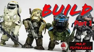 Building the MK44 AXEKNIGHT | Maschinen Krieger Kit Pro Tips & Studio Workflow