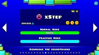 xStep 100% [All Coins] | Geometry Dash
