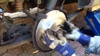 Rear brake job - 2003 Chrysler Town & Country