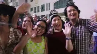 New Year 2024 at Al-Rigga Station, Dubai, UAE