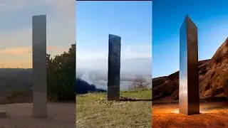 MONOLITH APPEARS IN KINSHASA CONGO DRC AND GETS DESTROYED