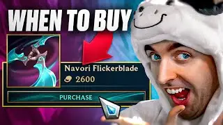 I found out the best time to buy Navori on Master Yi