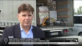 M1 Híradó - segítség Kárpátaljának