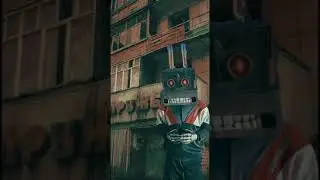 Робот-заяц в стиле 90-х