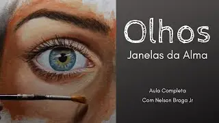 Como desenhar e pintar um olho realista