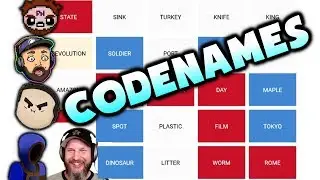 Playing Codenames with The Unusual Crew! (Stream Highlight)