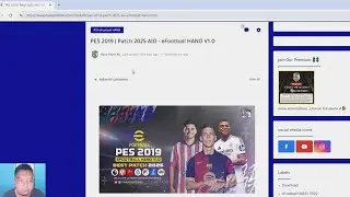 Tutorial Download PES 2019 AIO Patch Update season 24/25 ada liga BRI | Teguh Tanker