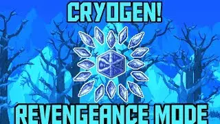 How to Beat Cryogen in Revengeance Mode! Terraria Calamity Mod Boss guide!