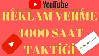 YOUTUBE REKLAM VERME / REKLAM VEREREK İZLENME ARTTIRMA