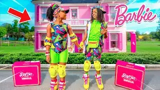TURNING INTO BARBIE & KEN FOR HALLOWEEN
