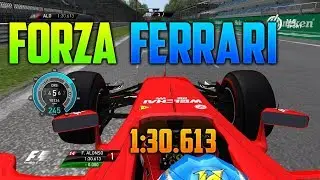 rFactor F1 2014 - Fernando ALONSO 14 - Onboard Lap Monza - [720p50]