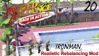 [20] Jagged Alliance BiA (Realistic Rebalancing Mod - Ironman) Meduna Massacre Part 2