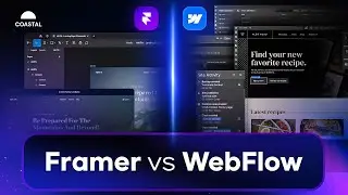 Webflow vs Framer – No-Code Site Builder Comparison for Beginners