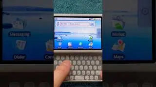 The first Android phone. HTC Dream G1 