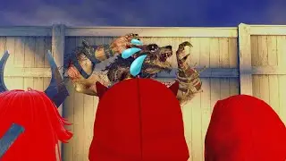 The wolf picked the wrong house.