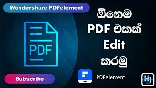 Edit PDF with Wondershare PDFelement | HI PC Guide