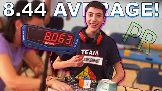 8.44 Official Rubik's Cube PR Average! | Harrow Autumn 2023