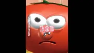 Red (Angry Birds) VS Bob the Tomato (VeggieTales) #aprilfools