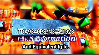 TDA9340PS/N3/A/1923 Lg Ic Full Information 🔥Bharat Electronics🔥