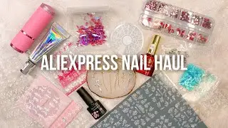 Aliexpress Nail Haul😍 ASMR Unpacking no talking