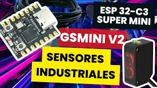 SENSORES INDUSTRIALES CON ESP32 C3| GSMINI V2 #esp32 #arduino #electronics #CODING