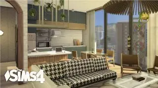 Family Apartment | 121 Hakim  House | No CC | Sims 4 stop motion build
