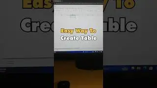 How To Create A Table in Excel (Easy Way) 