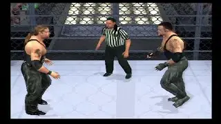 Kevin Nash vs Undertaker (HIAC) - WWE Smackdown SYM (PS2)