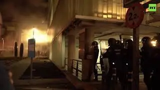 Clashes Between Catalan Pro-Independence Protesters And Police Continue At Barcelona Airport