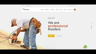 Roofing Service WordPress Theme