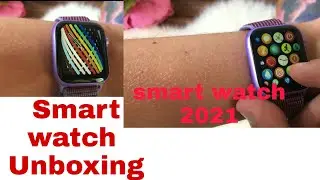 Smart watch HW18 make call Unboxing| Smart watch series | स्मार्ट वॉच Hw18 make कॉल Unboxing 📟|